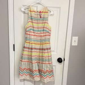 Plenty by Tracy Reese Striped Sunglow Dress Size 10 Anthropologie
